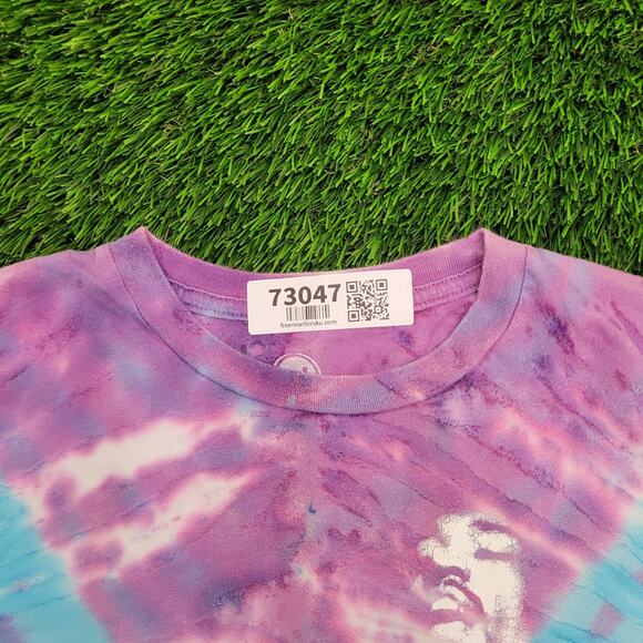 Jimi-Hendrix Tie-Dye Shirt Womens Small 18x24 Blue Purple - Picture 3 of 12